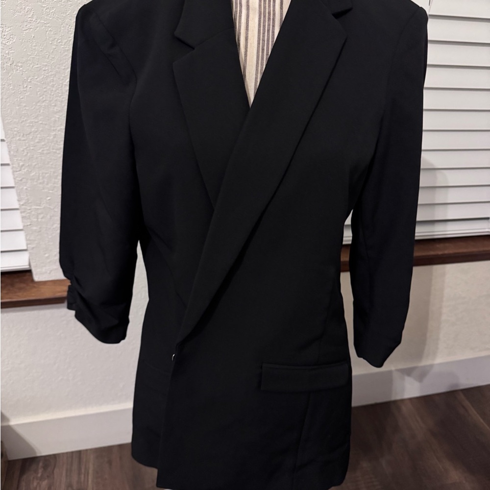 INC International Concepts Black Women's Blazer